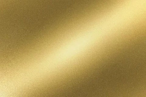 Abstract texture background, shiny rough golden steel plate Stock Photos