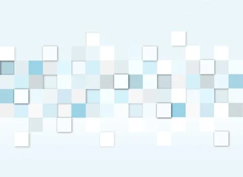 Abstract texture background with squares, 3d illustration Stock-Illustration