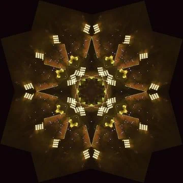 Abstract texture background. Stage light and smoke on stage, spotlights Stock Illustration