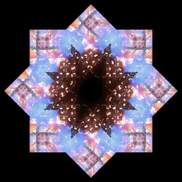 Abstract texture background. Stage light and smoke, lighting and spotlights Stock Illustration