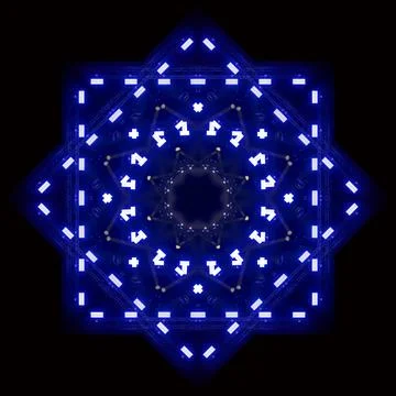 Abstract texture background. Stage light and smoke, lighting and spotlights Stock Illustration