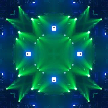 Abstract texture background. Stage light on stage, lighting and spotlights Stock Illustration