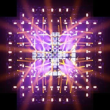 Abstract texture background. Stage light on scene, lighting and spotlights 写真素材