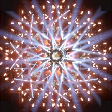 Abstract texture background. Stage light on scene, lighting and spotlights Stock Photos
