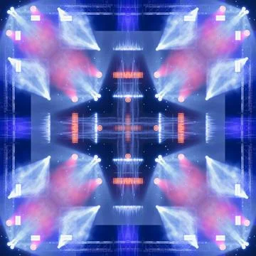 Abstract texture background. Stage light on scene, lighting and spotlights Stock Photos