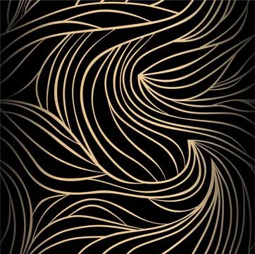 Abstract texture Background template of doodle Seamless wavy line curve lin.. Stock Illustration