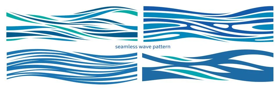 Abstract texture background template of Water Stock Illustration