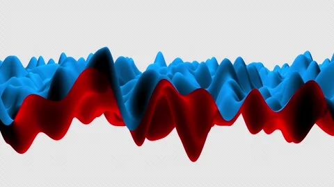 Abstract texture, background wave effect on transparent background. Stock Footage 315400363