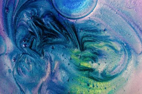 Abstract texture background with waves, bubble and circle elements. Stock Photos