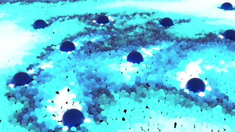 Abstract texture  balls background. 動画素材 140086726