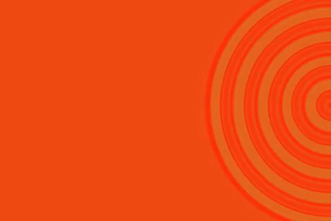 An abstract texture of bicolor spiral elements in the orange background with  Stock Illustration