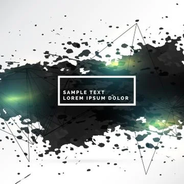 Abstract texture of black ink splatter 스톡 일러스트
