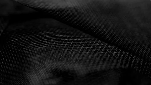 Abstract texture of black plastic mesh Stock Footage 341386733
