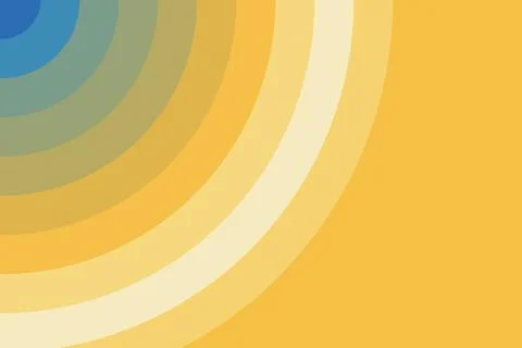Abstract texture of blue and beige circle layers イラスト素材