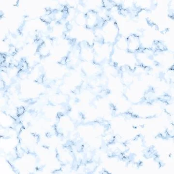 Abstract texture of blue and white marble seamless pattern. Cracked concrete. Stock Illustration
