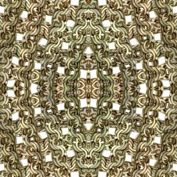 Abstract texture, Chain Stock Illustration