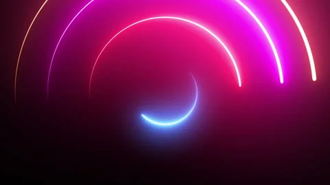 Abstract texture with circles and multicolored dynamic abstract background Stock Footage 251409604