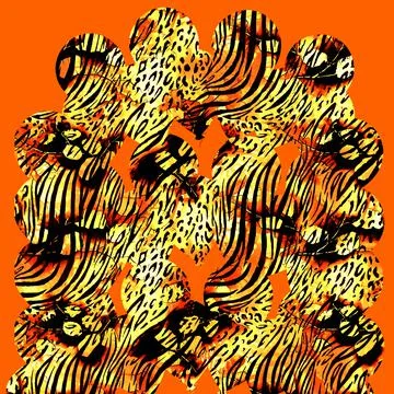 Abstract texture. Colored pattern background. Illustrazione stock