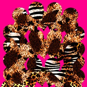 Abstract texture. Colored pattern background. Stock Illustration