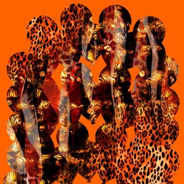 Abstract texture. Colored pattern background. Illustrazione stock