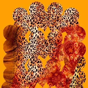 Abstract texture. Colored pattern background. Illustrazione stock