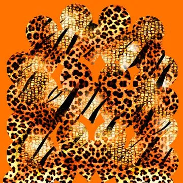 Abstract texture. Colored pattern background. Stock Illustration