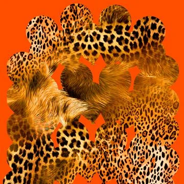 Abstract texture. Colored pattern background. Illustration