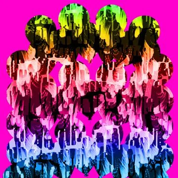 Abstract texture. Colored pattern background. Stock Illustration