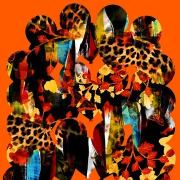 Abstract texture. Colored pattern background. Stock Illustration