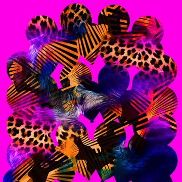 Abstract texture. Colored pattern background. Stock Illustration