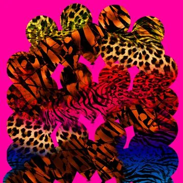 Abstract texture. Colored pattern background. Stock Illustration