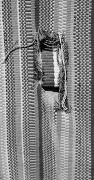 Abstract texture of a colorful blanket patchwork Stock Photos