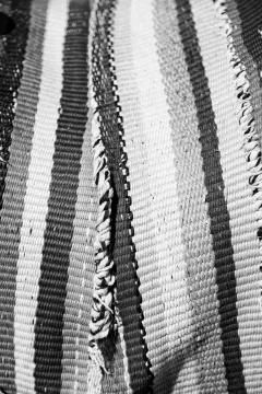 Abstract texture of a colorful blanket patchwork Stock Photos