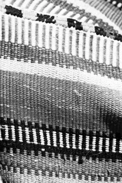 Abstract texture of a colorful blanket patchwork Foto stock