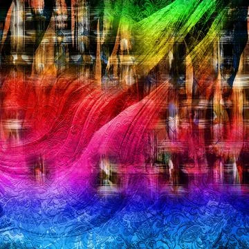 Abstract texture. Colorful pattern background. イラスト素材