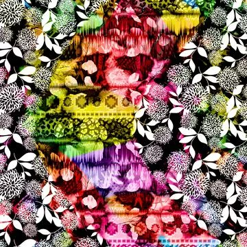 Abstract texture. Colorful pattern background. Picture for creative Stock Illustration