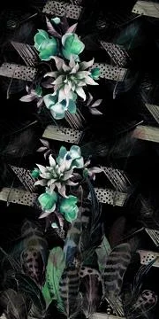 Abstract texture. Colorful pattern background. Picture for creative Stock Illustration