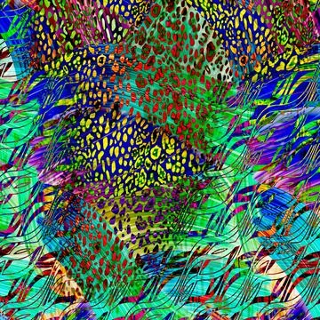 Abstract texture. Colorful pattern background. Picture for creative Stock Illustration
