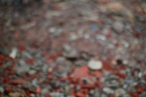 Abstract Texture Composition with Bricks and Stone Fragments Showing Roughn.. Stock Photos