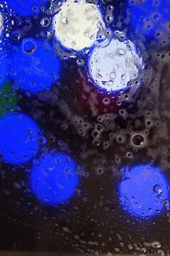 An abstract texture consisting of water droplets or bubbles. The color pale.. Stock Photos
