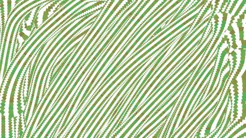 Abstract texture of diagonal wavy lines made of small pixels Stock Illustration