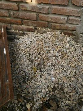 Abstract texture with different elements Foto stock