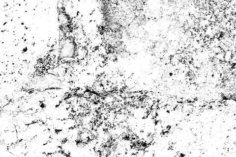 The abstract texture of a dirty, rough, aged, and cracked hard concrete surfa Stock Illustration