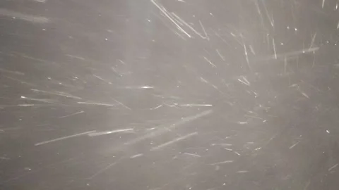 Abstract texture. Falling snow on black background. Stock Footage 301790768