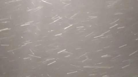 Abstract texture. Falling snow on black background. Stock Footage 301790775