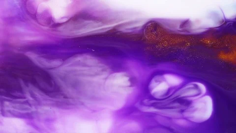 Abstract texture flowing in chaotic. Fluid art painting. Modern fluid painting Stock-Footage 127033767