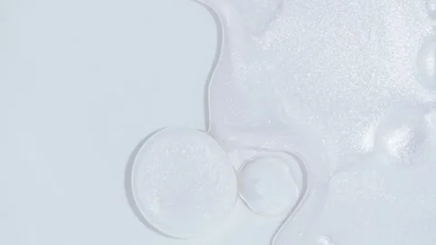 An abstract texture of glittering fluid art, crafted with acrylic paint Stock-Footage 258815985