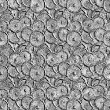 Abstract texture gray pattern with circles computer graphics Stock Photos