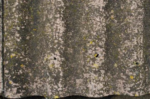 Abstract Texture of gray roofing slate with waves and gradient. Old Dirty Sla Stock Photos