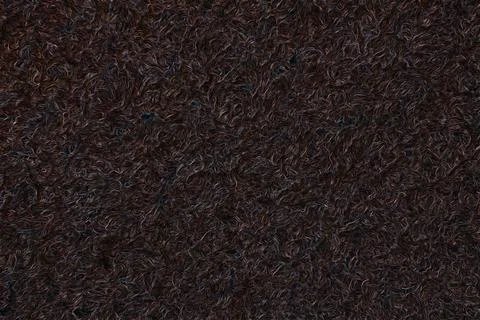 Abstract texture imitating brown curly wool Stock Illustration